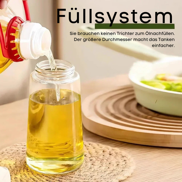 Ölflasche mit Sprühfunktion