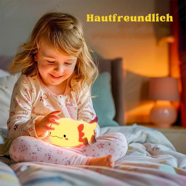 Süßes Axolotl Nachtlicht