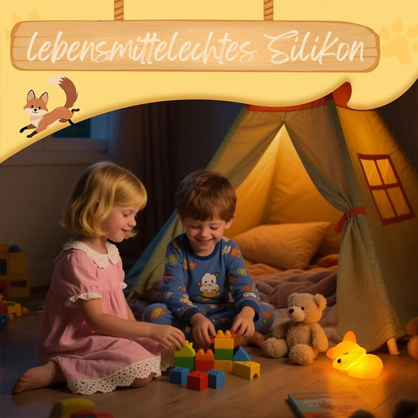 Kuscheliges Fuchs-Nachtlicht