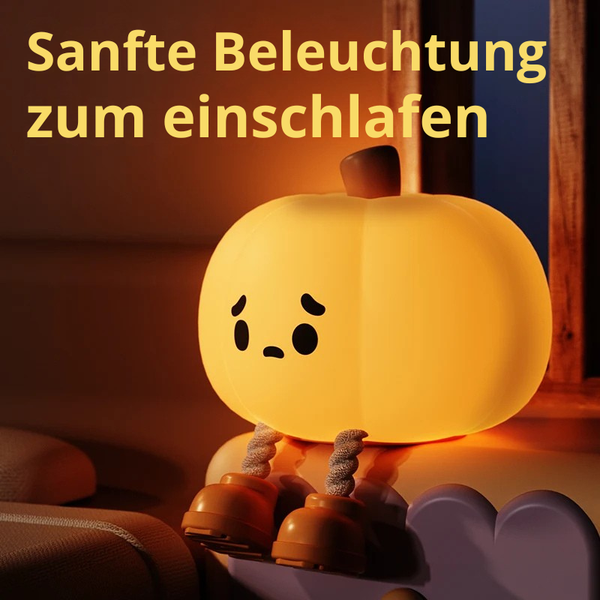 Kuschelige Kürbis Nachtlichter