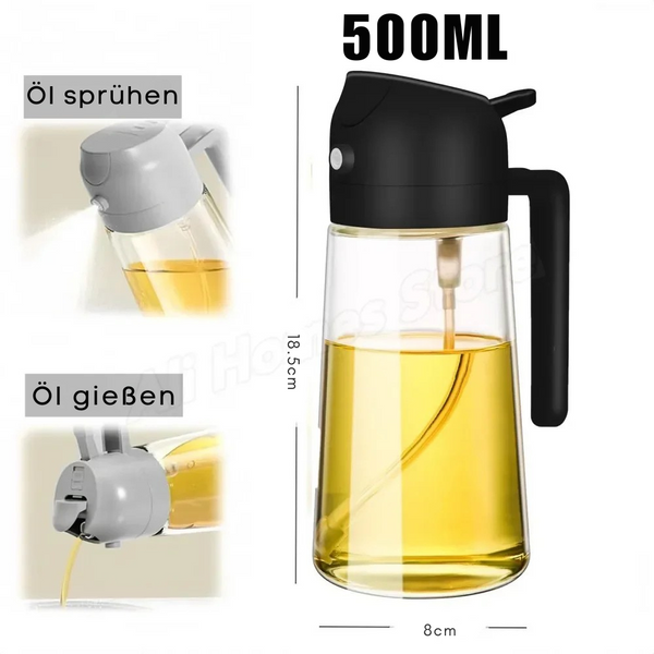 Ölflasche mit Sprühfunktion
