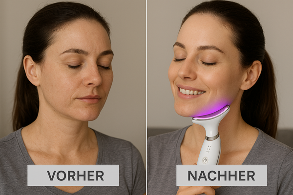 Hautstraffender LED Massagegerät