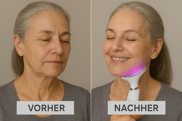 Hautstraffender LED Massagegerät